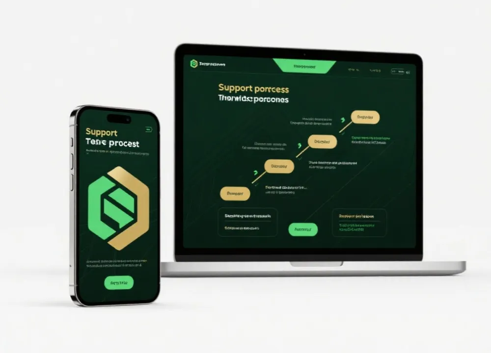 帮助中心自助排查流程图示